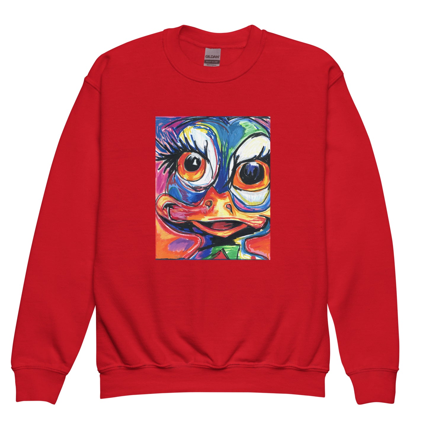 Donna Duck - Youth crewneck sweatshirt