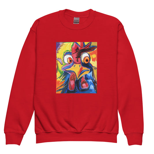 Randy Rooster - Youth crewneck sweatshirt