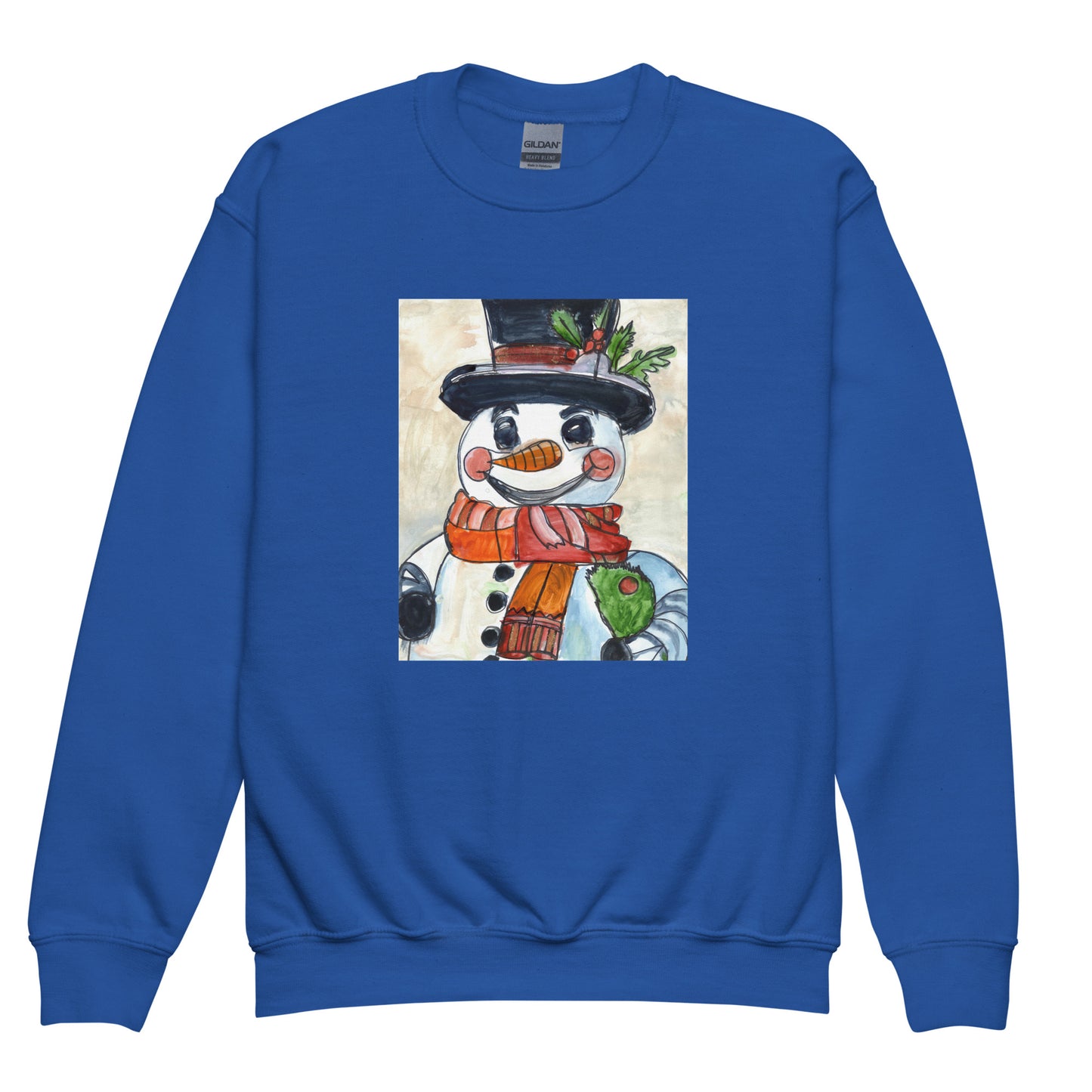 Snowman - Youth crewneck sweatshirt