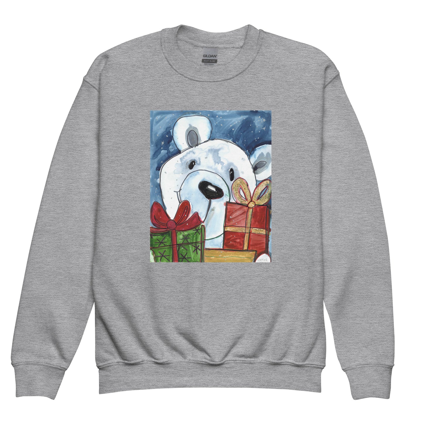 Bear - Youth crewneck sweatshirt