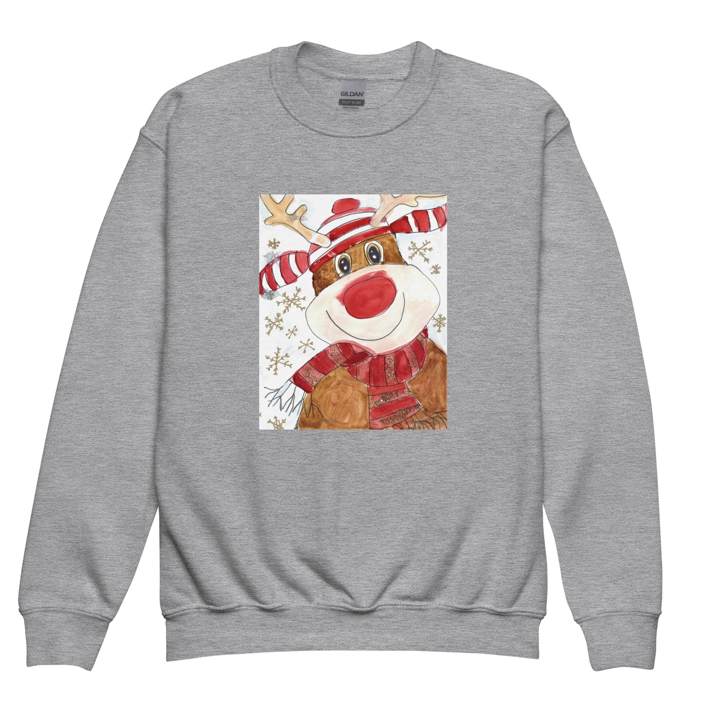 Reindeer - Youth crewneck sweatshirt