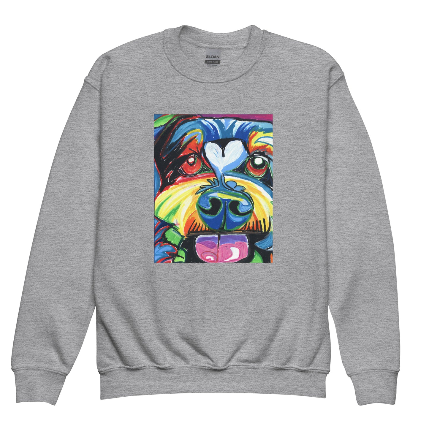 Schnauzer - Youth crewneck sweatshirt