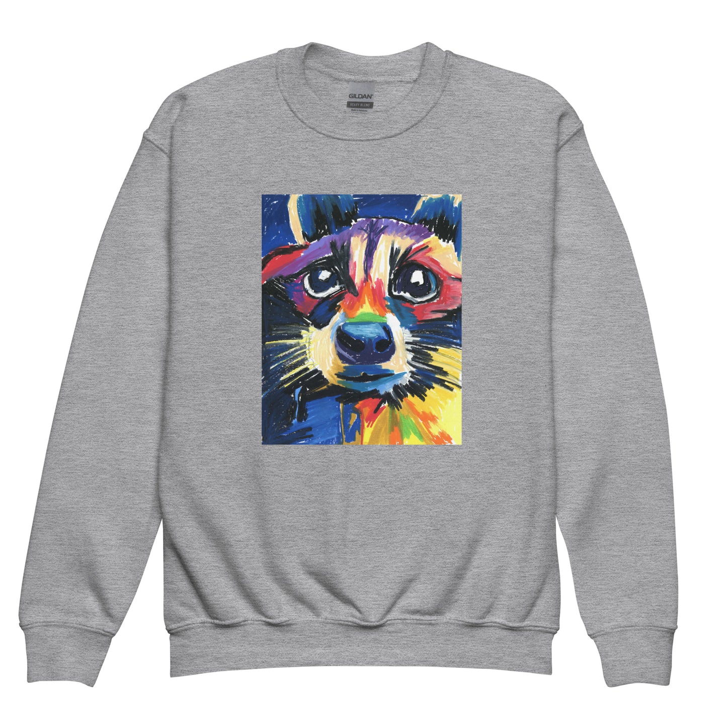 Raccoon - Youth crewneck sweatshirt