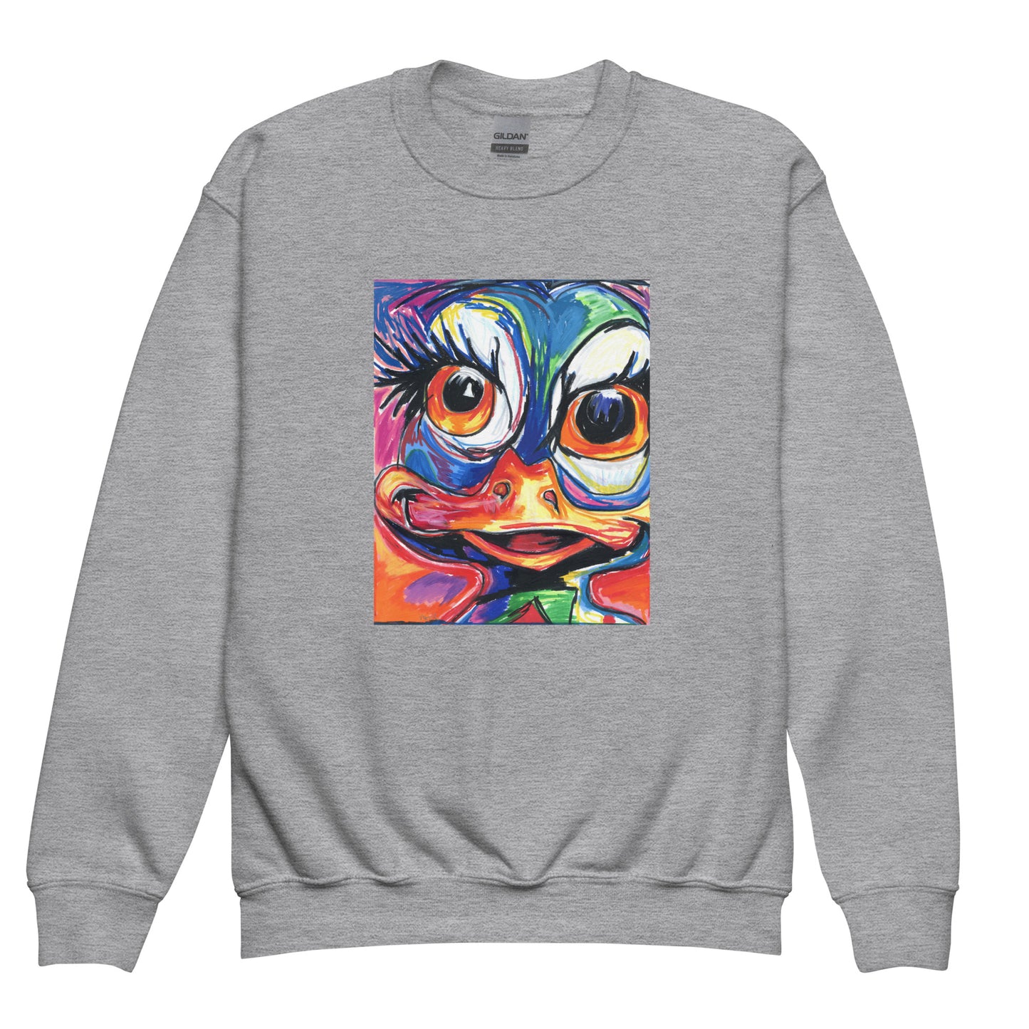 Donna Duck - Youth crewneck sweatshirt