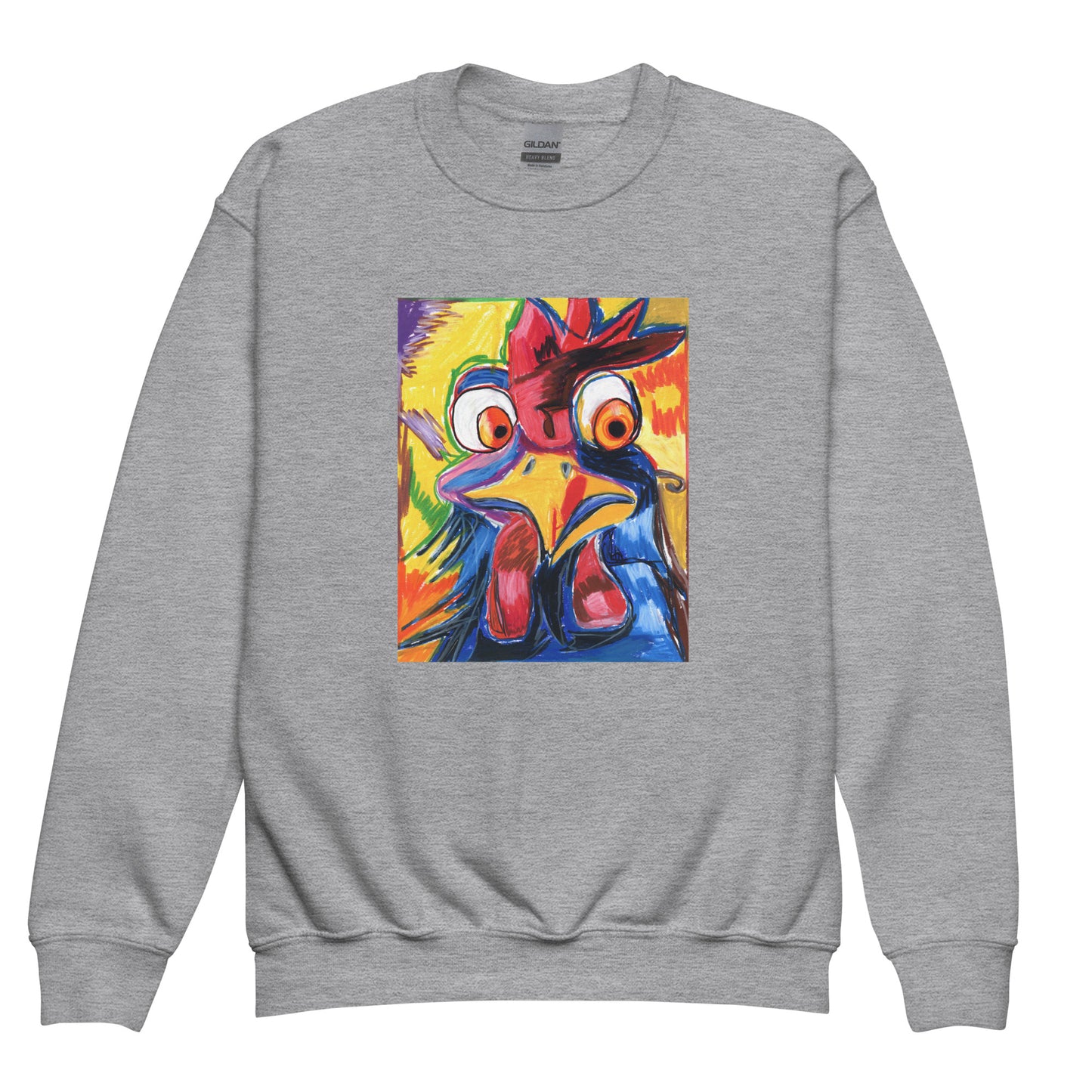 Randy Rooster - Youth crewneck sweatshirt