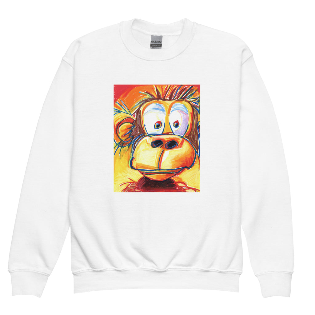 Silly Monkey - Youth crewneck sweatshirt