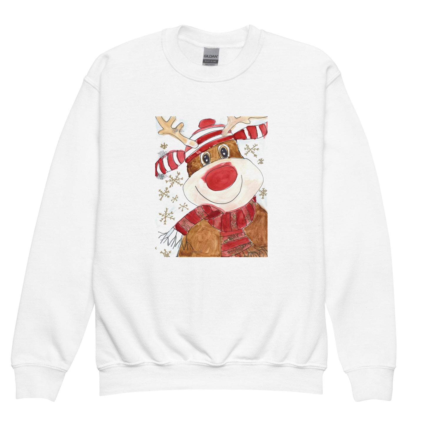 Reindeer - Youth crewneck sweatshirt