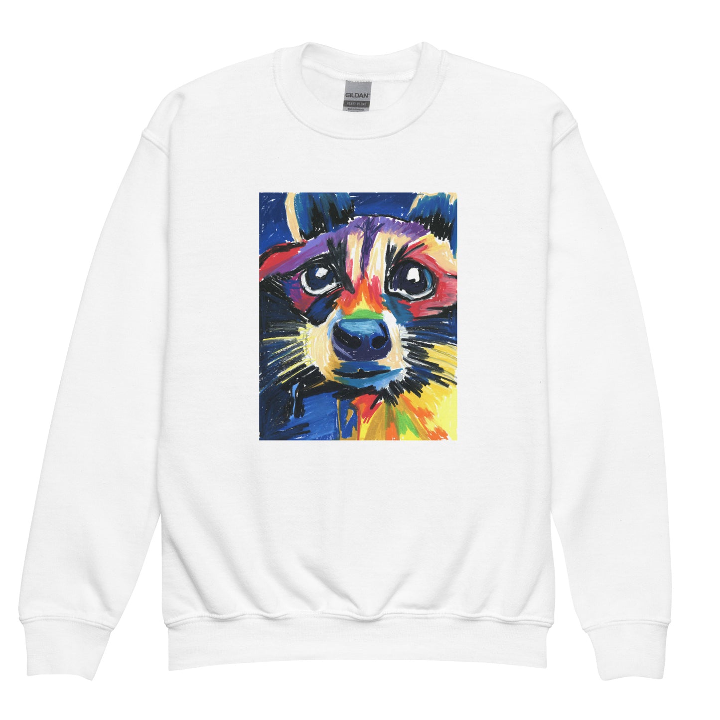 Raccoon - Youth crewneck sweatshirt