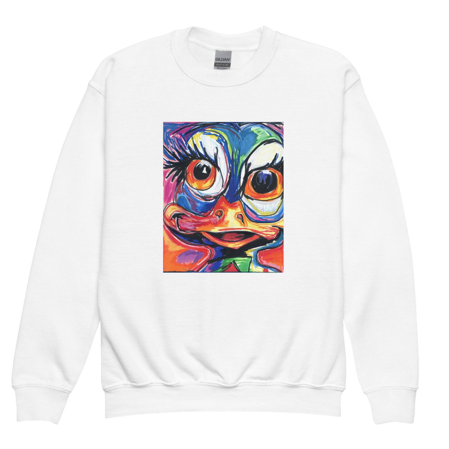 Donna Duck - Youth crewneck sweatshirt