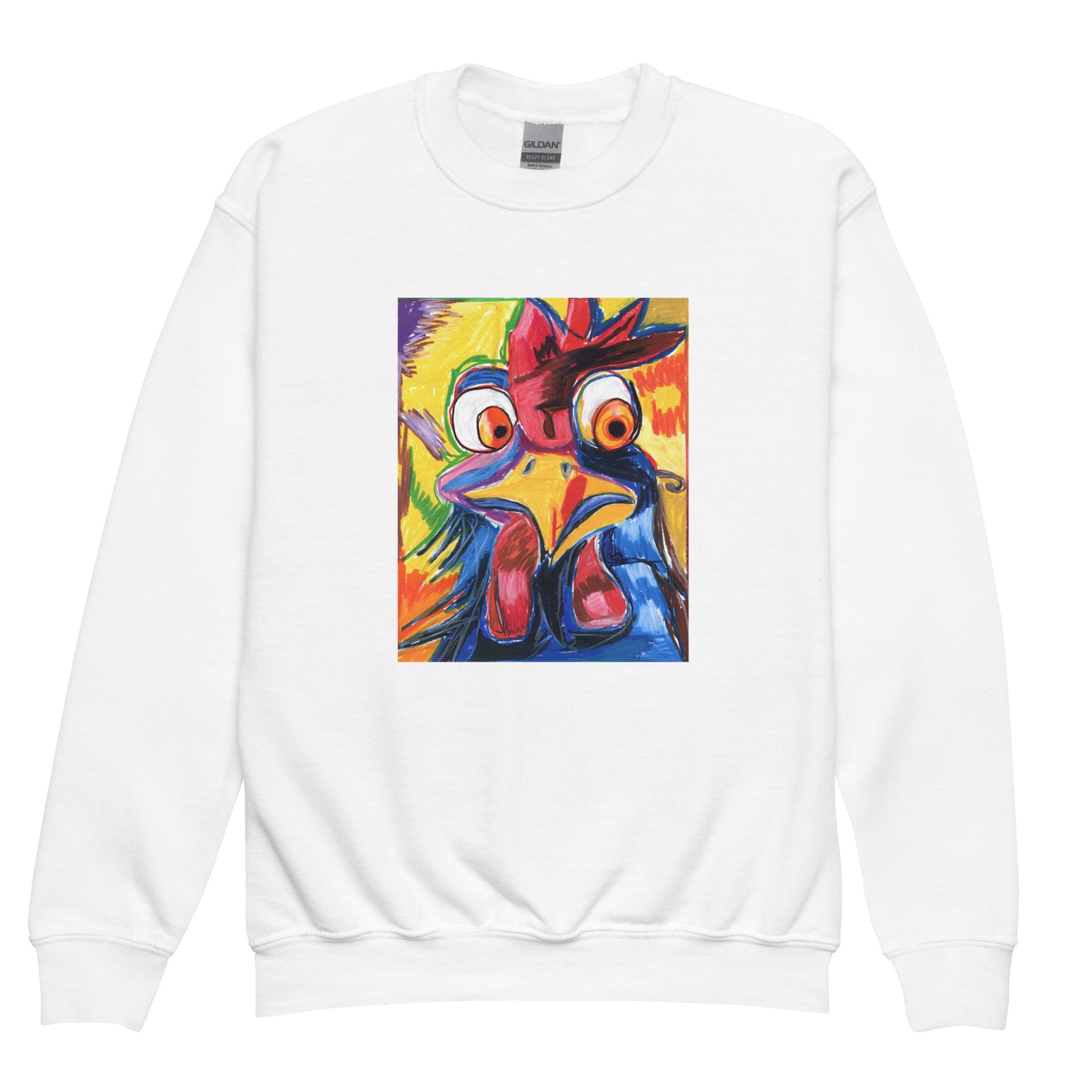 Randy Rooster - Youth crewneck sweatshirt