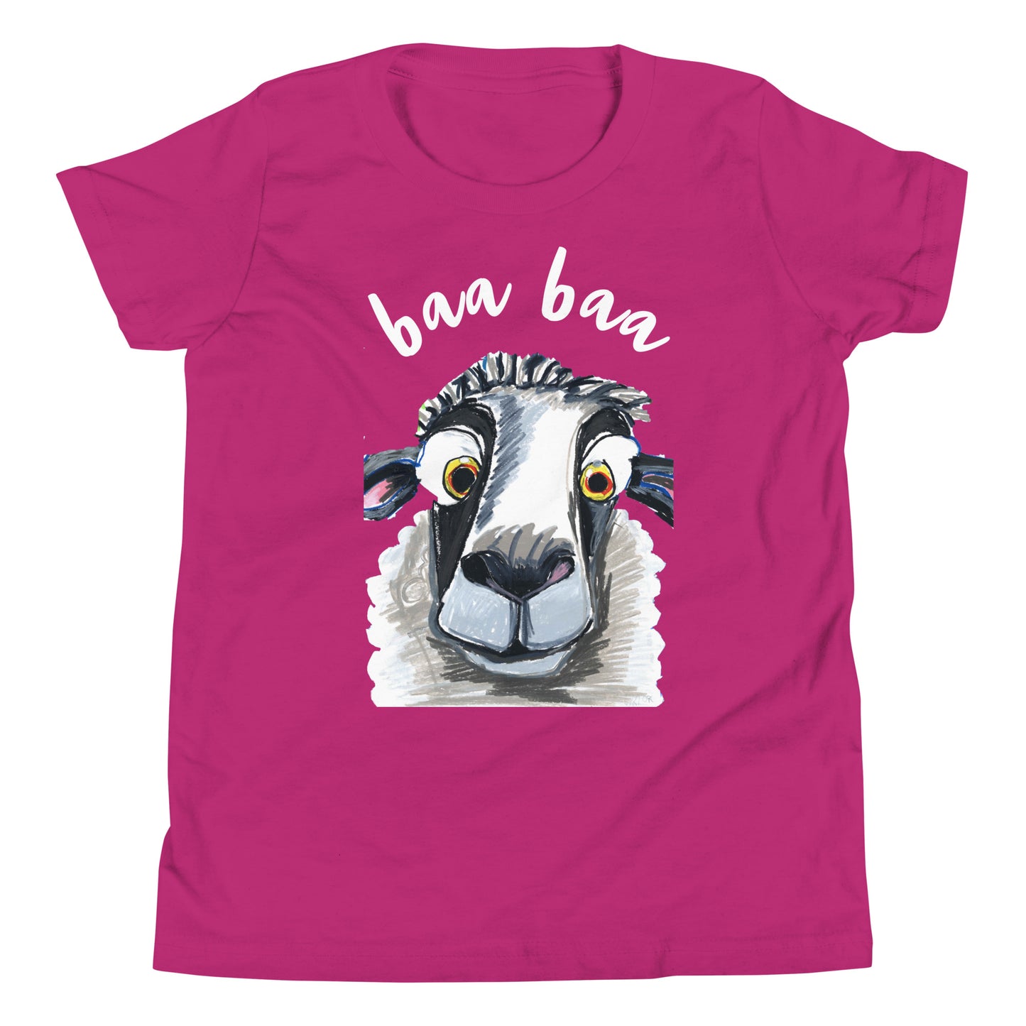 Baa Baa - Youth Short Sleeve T-Shirt