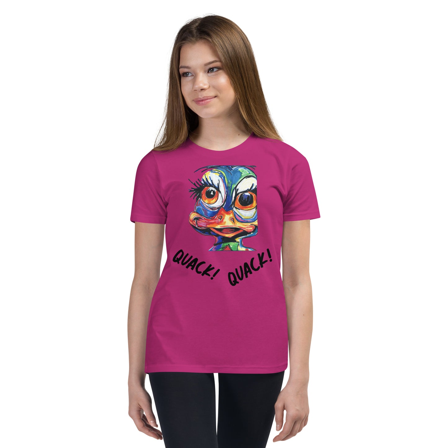 Donna the Duck - Youth Short Sleeve T-Shirt