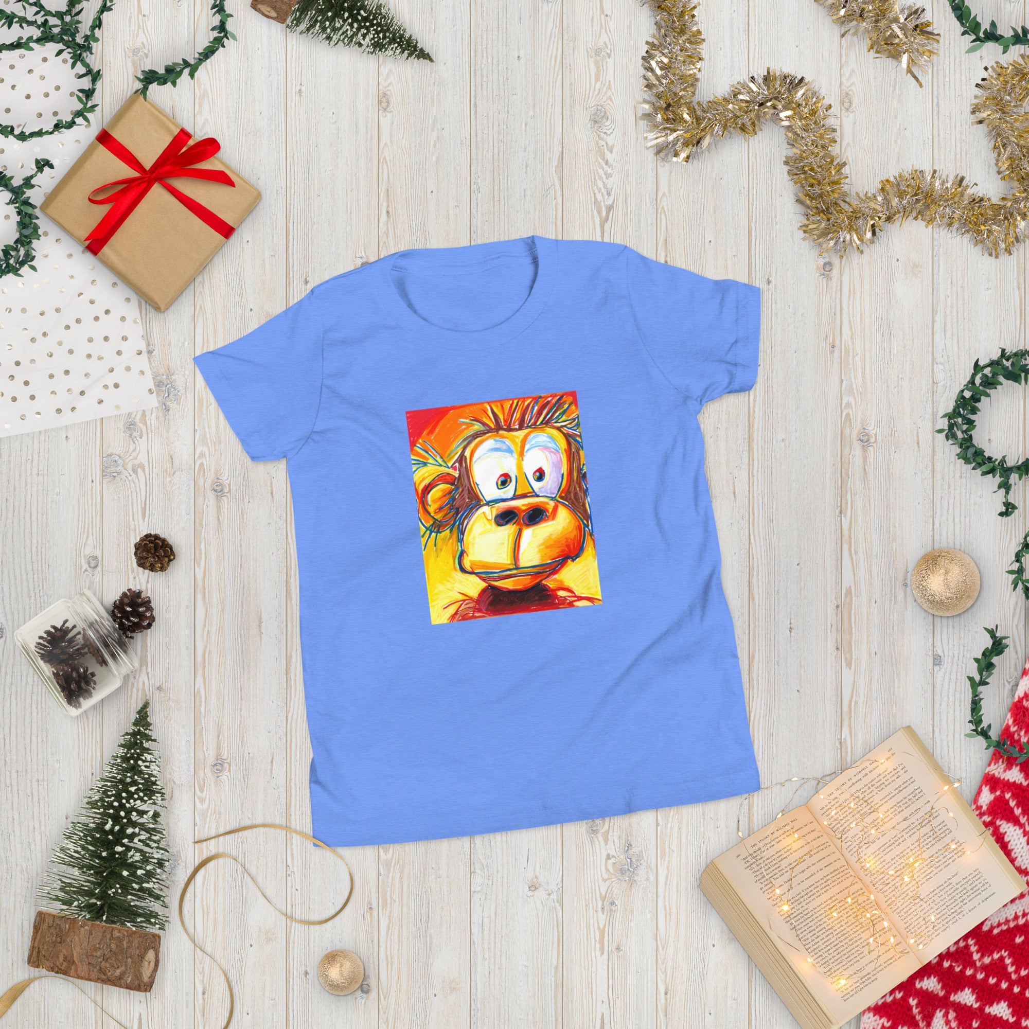 Silly Monkey - Youth Short Sleeve T-Shirt