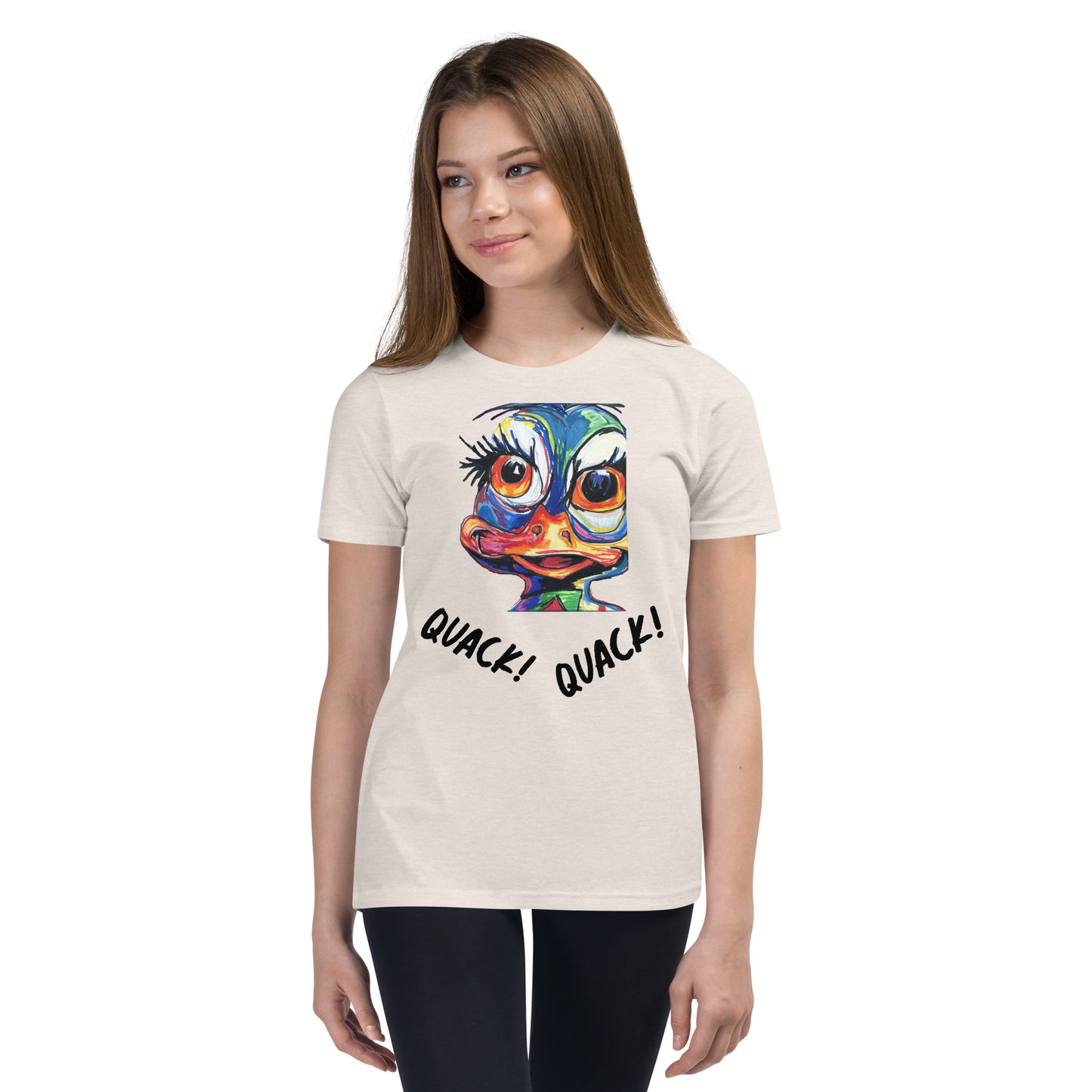 Donna the Duck - Youth Short Sleeve T-Shirt