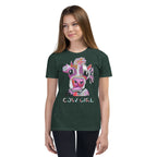 Cow Girl - Youth Short Sleeve T-Shirt