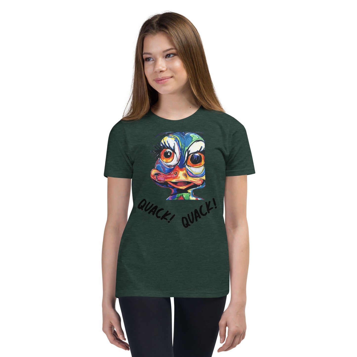 Donna the Duck - Youth Short Sleeve T-Shirt