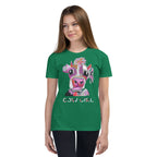 Cow Girl - Youth Short Sleeve T-Shirt
