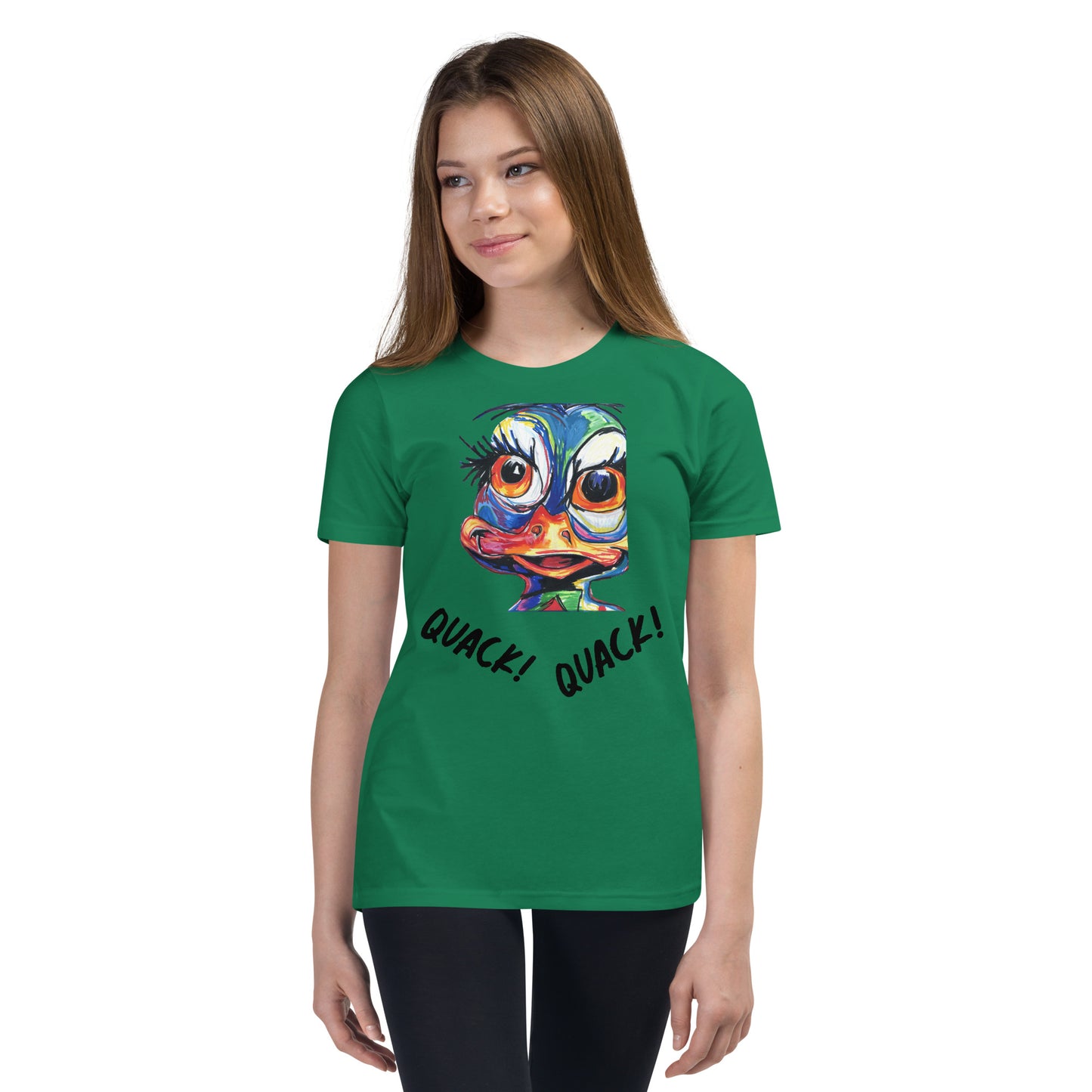 Donna the Duck - Youth Short Sleeve T-Shirt