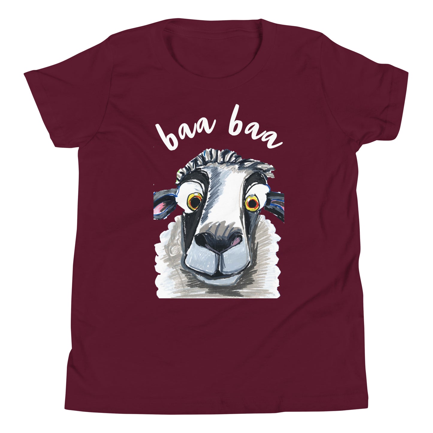 Baa Baa - Youth Short Sleeve T-Shirt