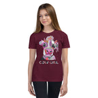 Cow Girl - Youth Short Sleeve T-Shirt