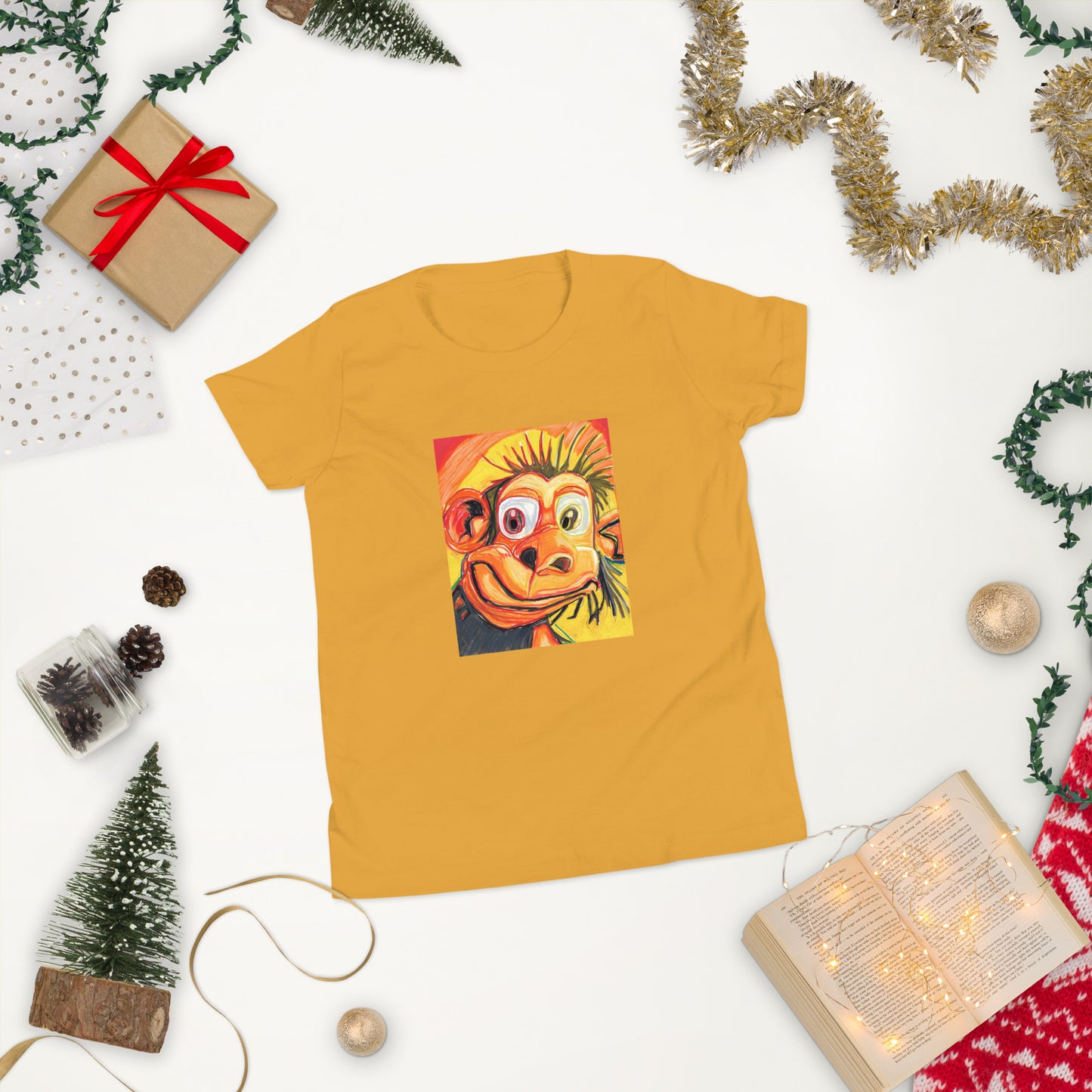 Monkey - Youth Short Sleeve T-Shirt