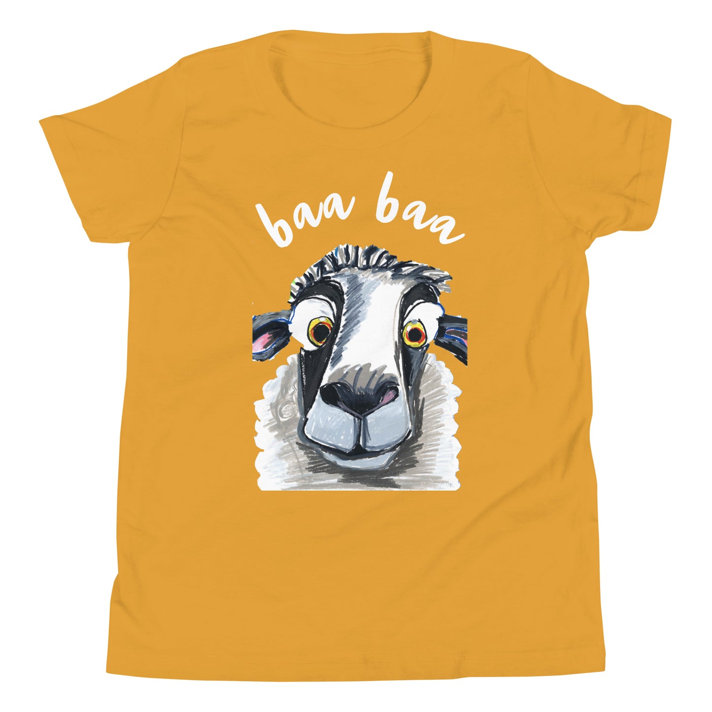 Baa Baa - Youth Short Sleeve T-Shirt