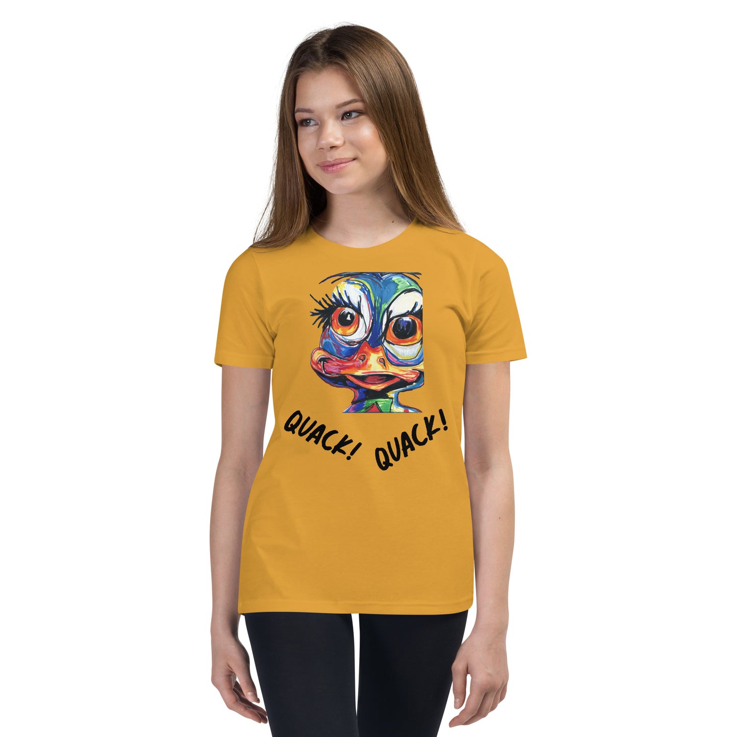 Donna the Duck - Youth Short Sleeve T-Shirt