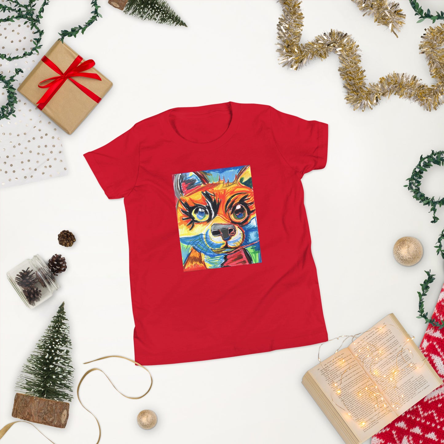 Baby Fox - Youth Short Sleeve T-Shirt