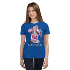 Cow Girl - Youth Short Sleeve T-Shirt
