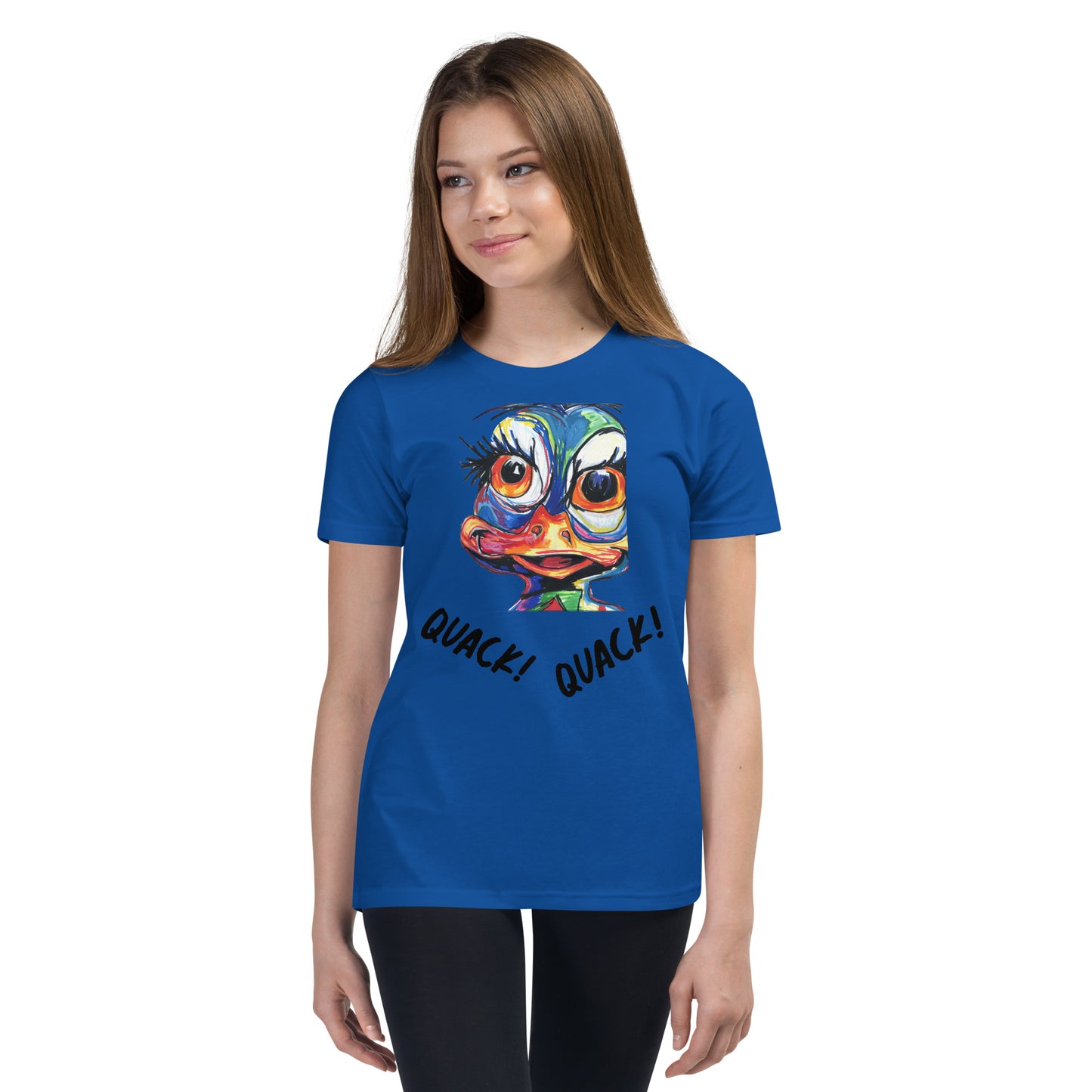 Donna the Duck - Youth Short Sleeve T-Shirt