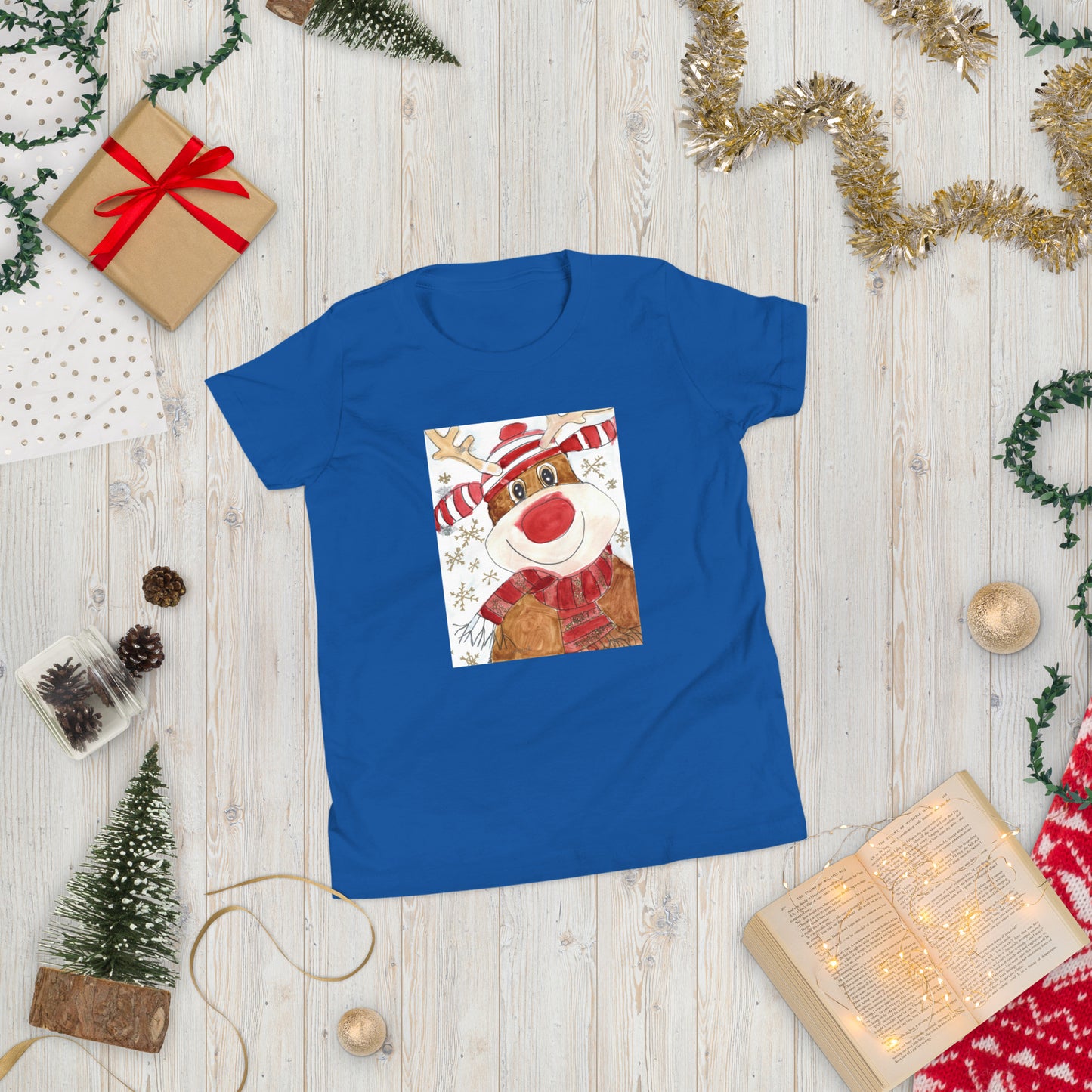 Reindeer - Youth Short Sleeve T-Shirt