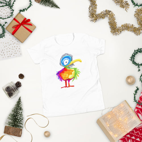 Bird - Youth Short Sleeve T-Shirt - Vichy's Art