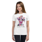 Cow Girl - Youth Short Sleeve T-Shirt