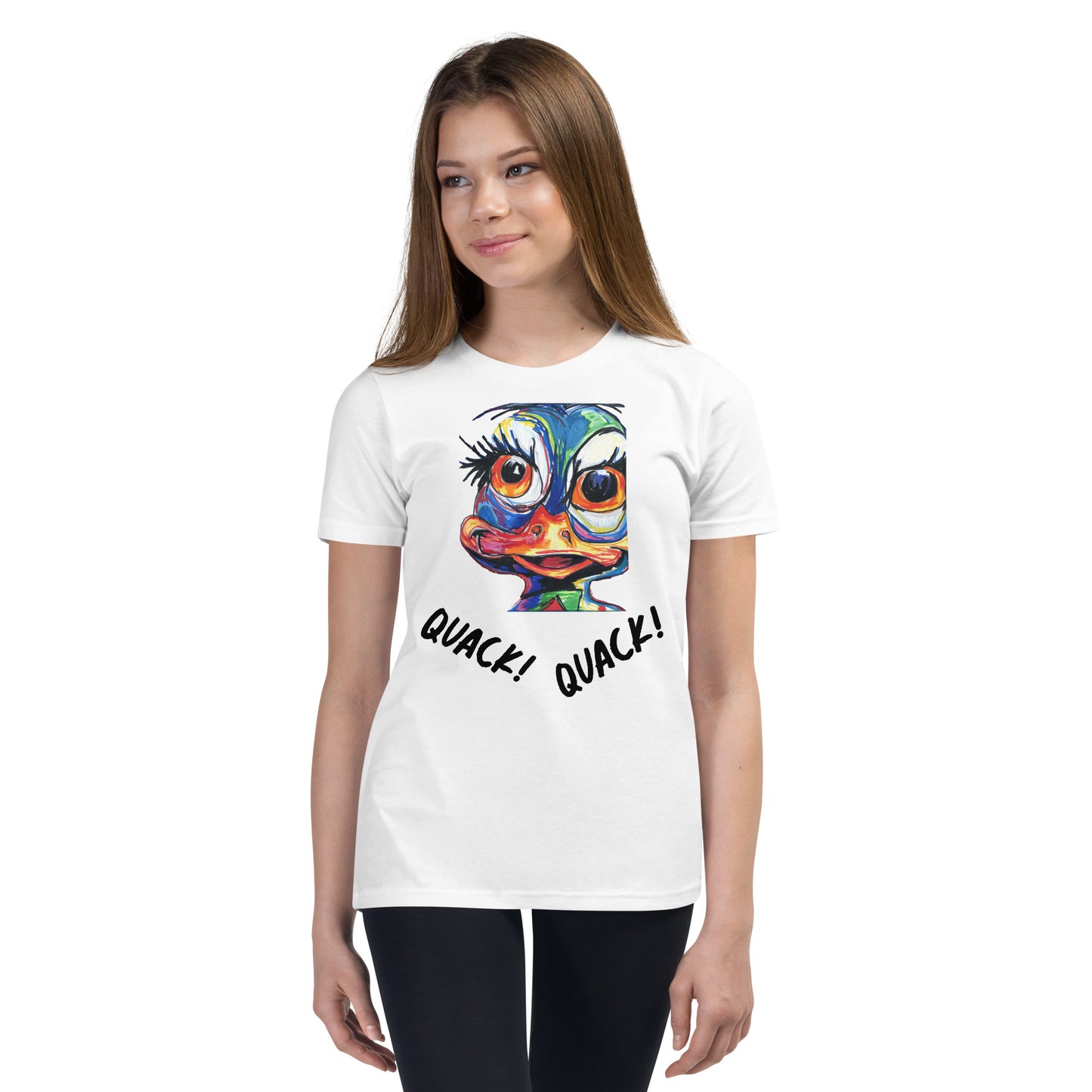 Donna the Duck - Youth Short Sleeve T-Shirt