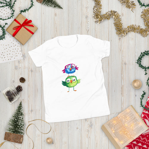 Bird - Youth Short Sleeve T-Shirt - Vichy's Art