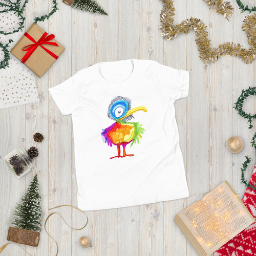 Bird - Youth Short Sleeve T-Shirt - Vichy's Art