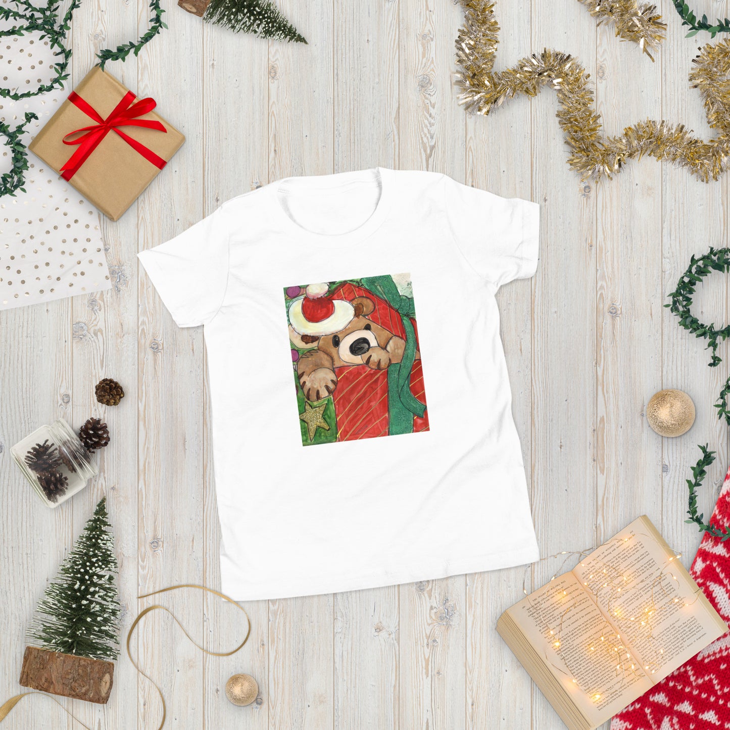 Teddy Bear - Youth Short Sleeve T-Shirt