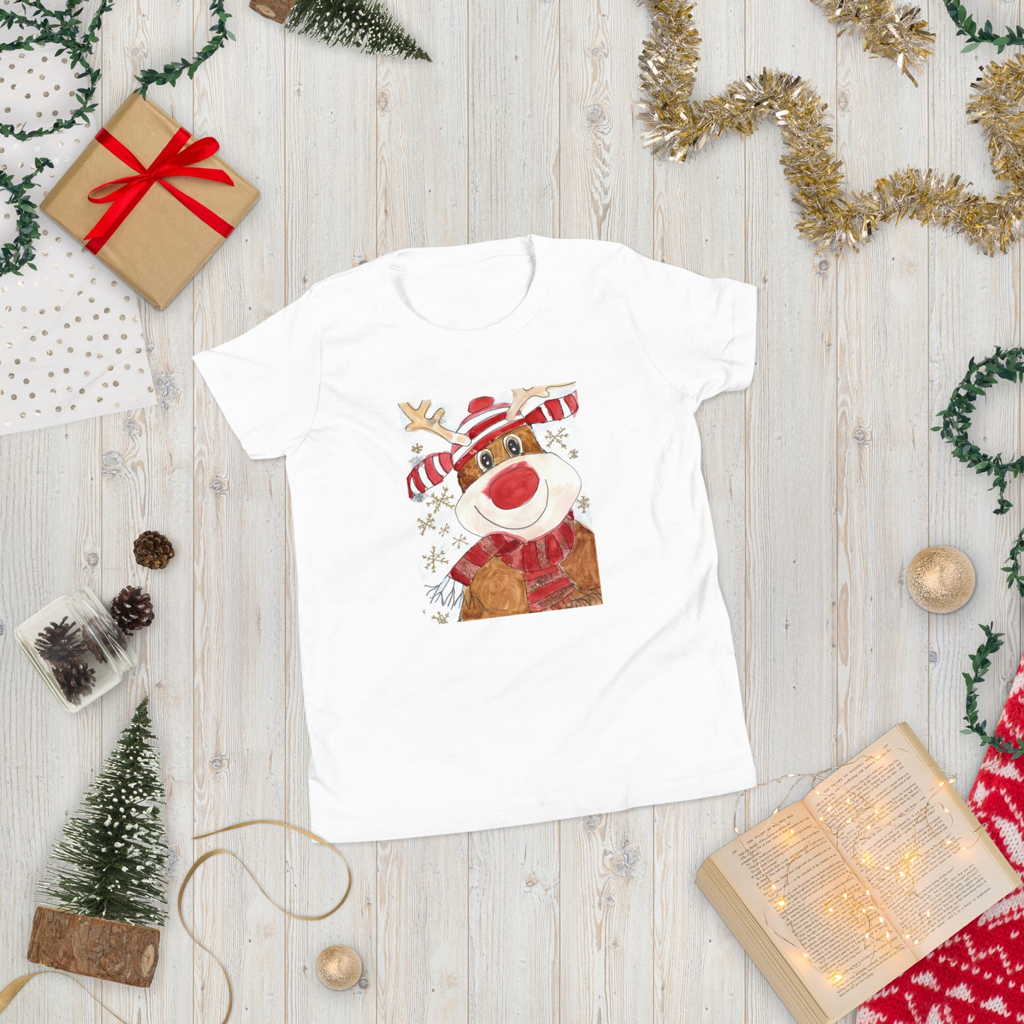 Reindeer - Youth Short Sleeve T-Shirt