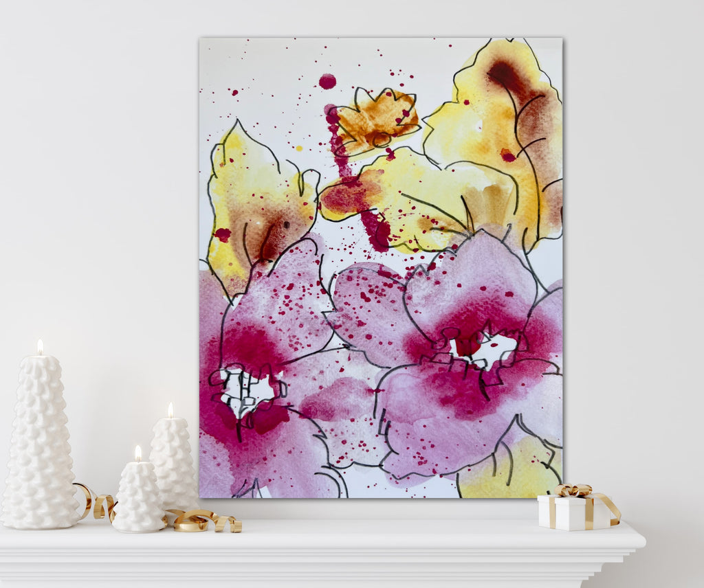 Colorful Flowers - Art Prints