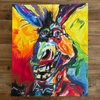 Donkey FRAMED - ORIGINAL  14x17” - Vichy's Art