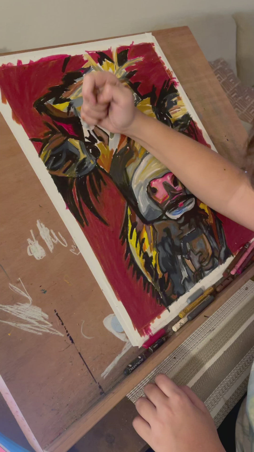 Brown Cow - ORIGINAL 14x17”