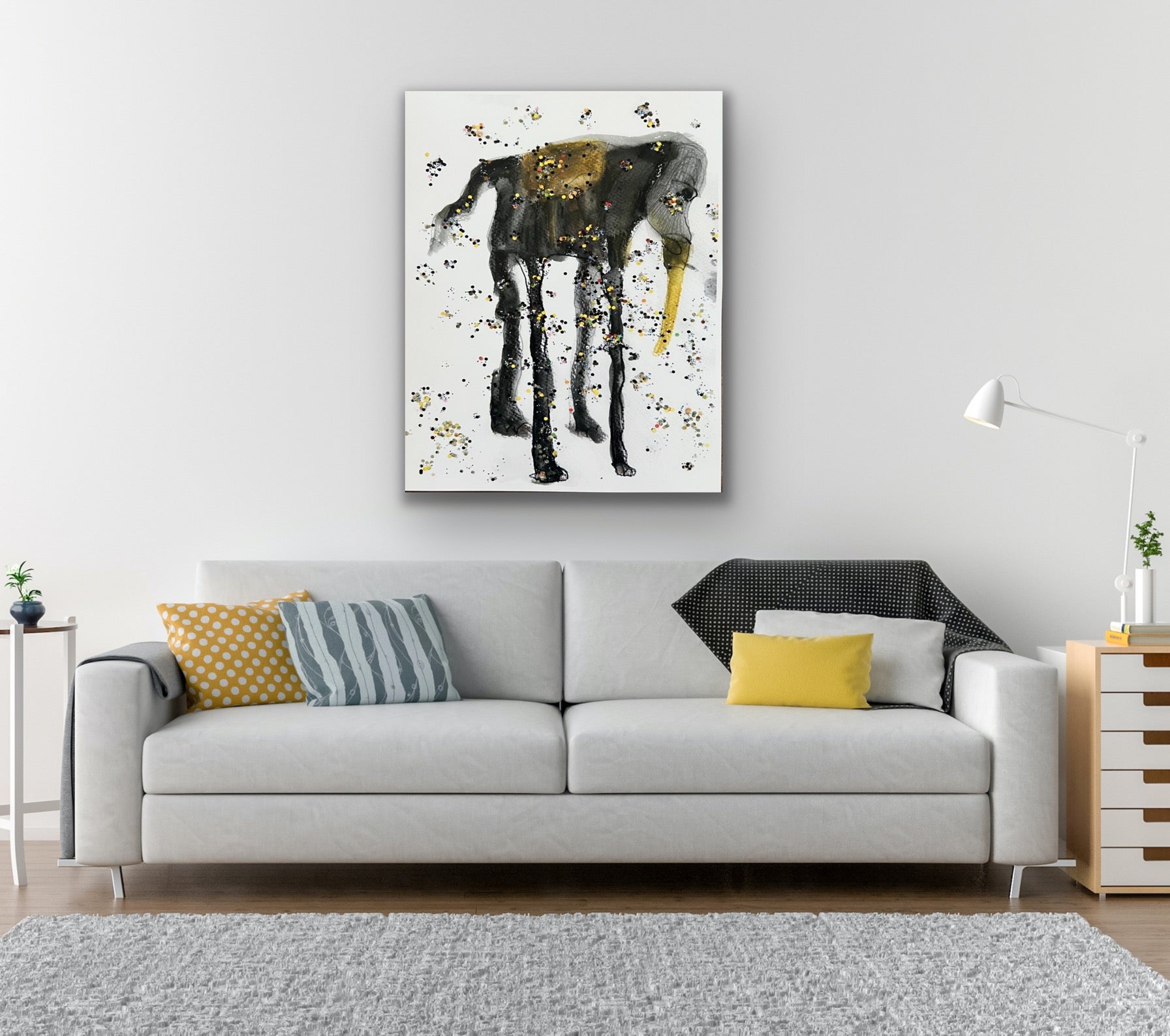 Elephant (Dali Style) - Art Prints