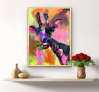 Giraffe  - fine prints and canvas prints in more size - Vichy's Art