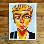 David Bowie  - original 9x12 - Vichy's Art