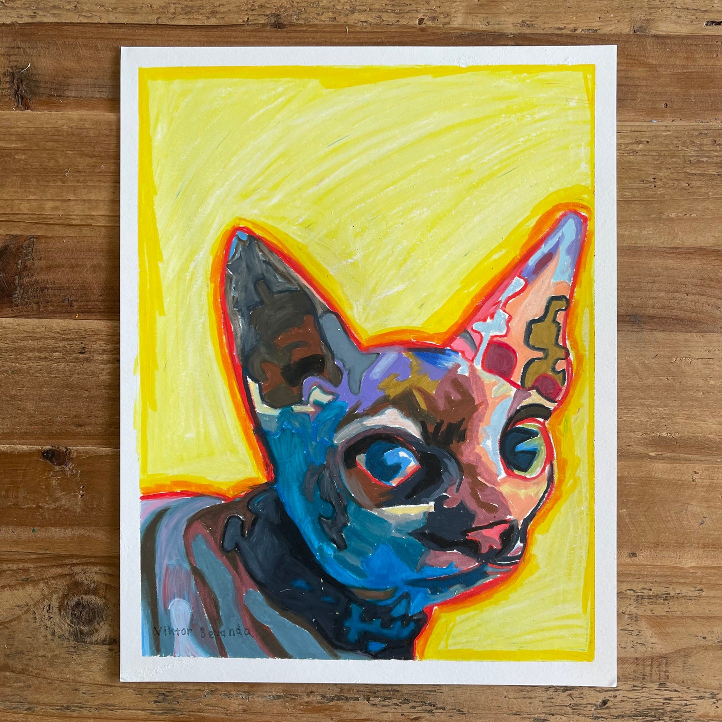 Sphynx  - ORIGINAL 11x14"