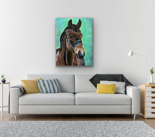 Awarded  Horse  - Art Prints - Vichy's Art