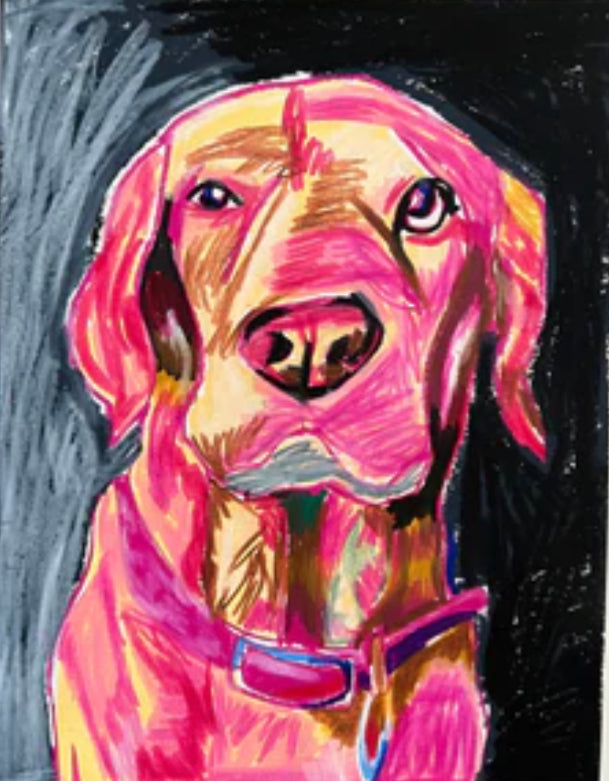 Pink Lab - Art Prints