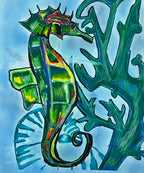 The Seahorse - ORIGINAL 14x17”