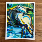Egret Bird - Art Prints