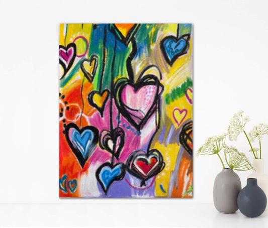 Hearts - Canvas Print
